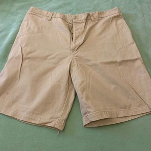 Alexander David light tan shorts